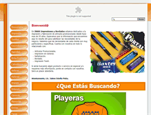 Tablet Screenshot of imanimpresionesybordados.com
